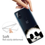 OnePlus Nord N10 Capa Panda Transparente