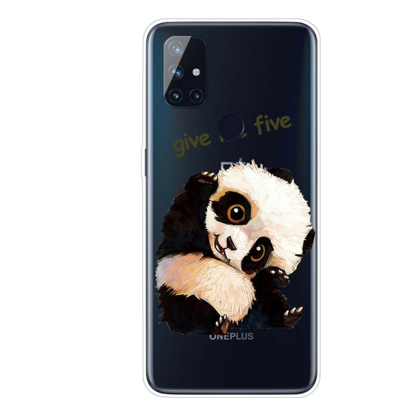 OnePlus Nord N10 Limpar Capa Panda Give Me Five