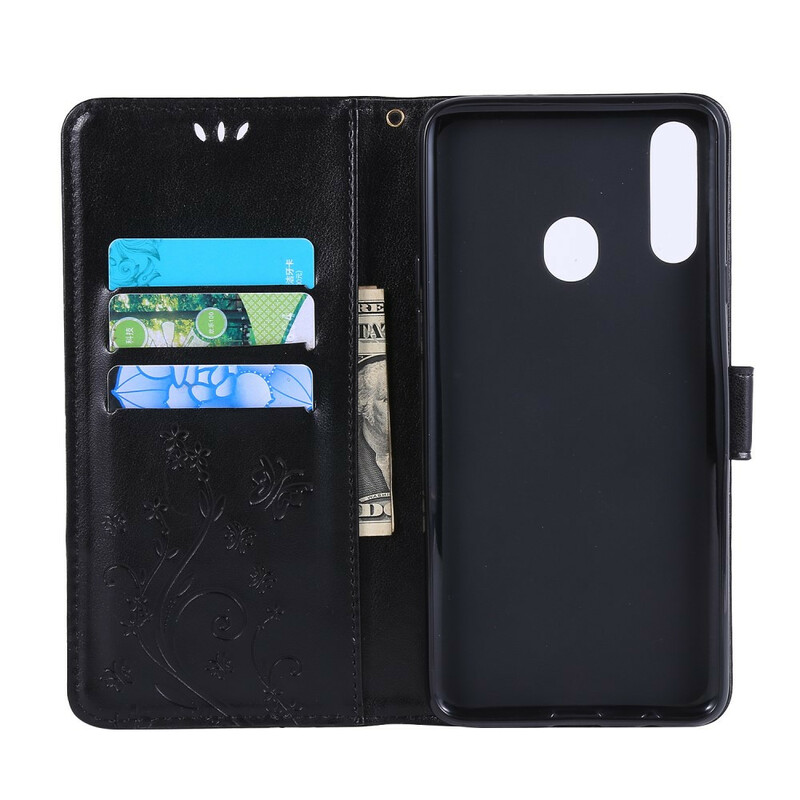 Samsung Galaxy A20s Case Butterflies e Flowers