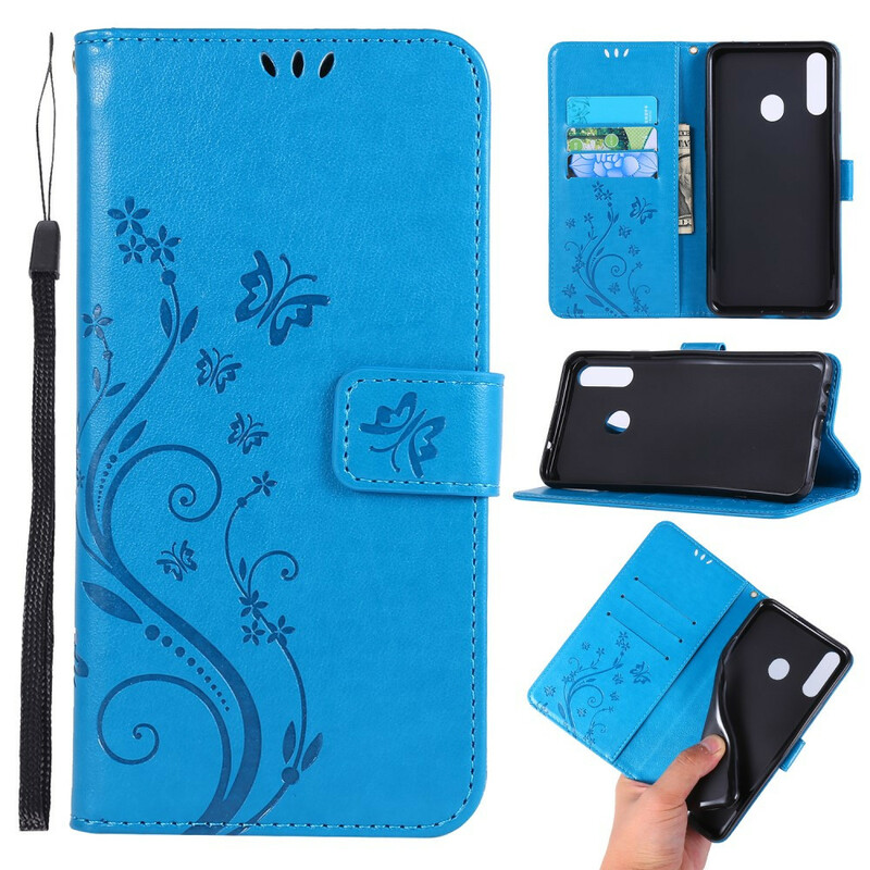 Samsung Galaxy A20s Case Butterflies e Flowers Samsung Galaxy A20s Case Butterflies e Flowers
