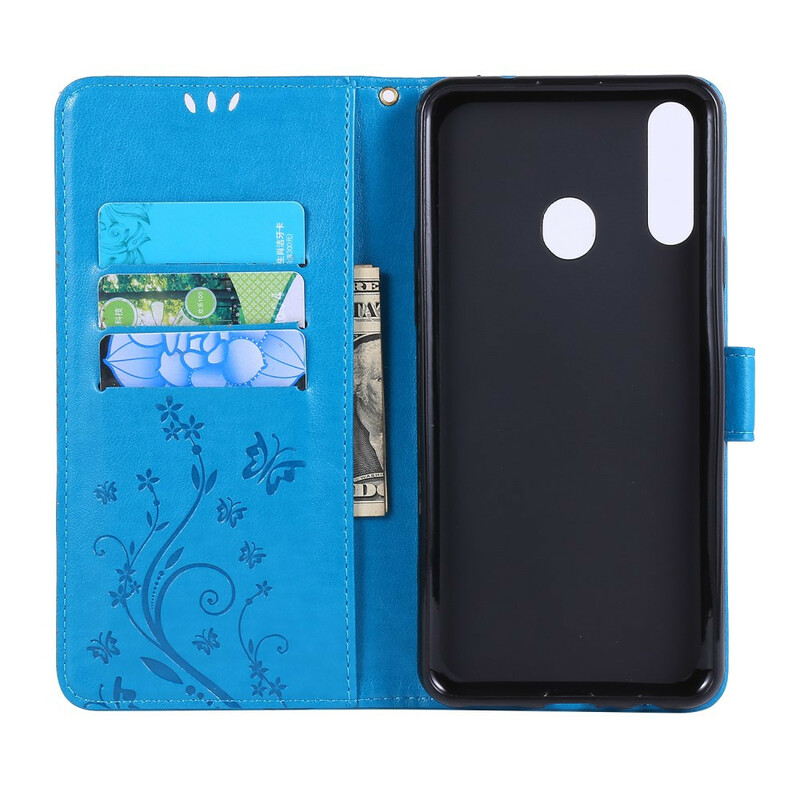 Samsung Galaxy A20s Case Butterflies e Flowers Samsung Galaxy A20s Case Butterflies e Flowers