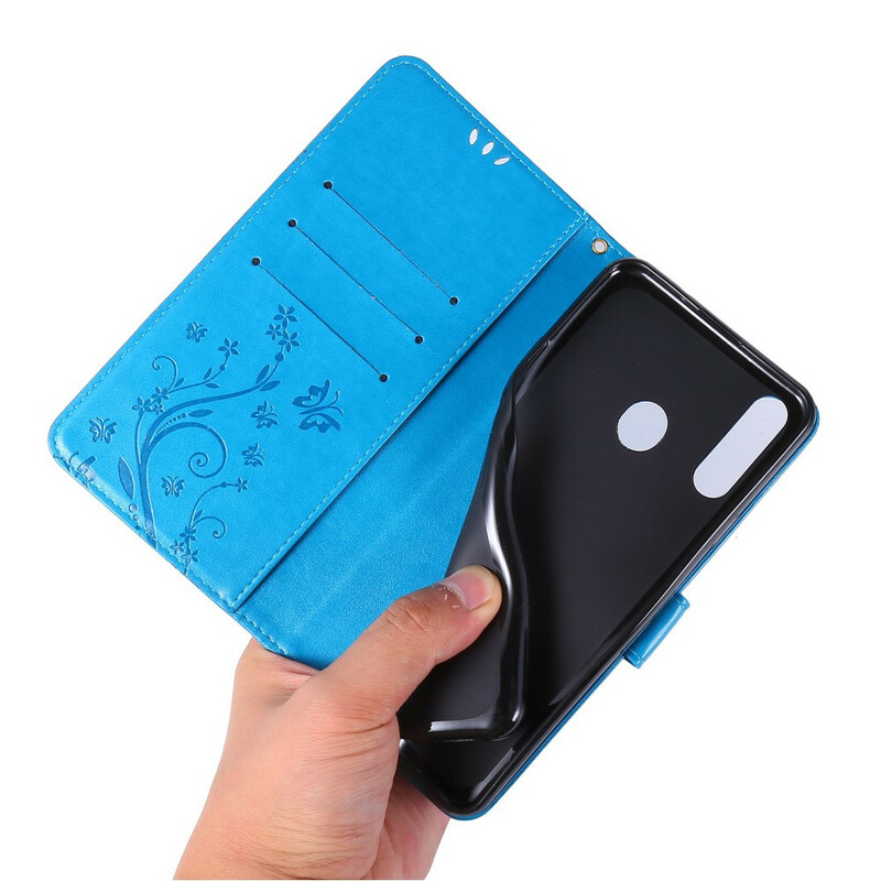 Samsung Galaxy A20s Case Butterflies e Flores Samsung Galaxy A20s Case Butterflies e Flores