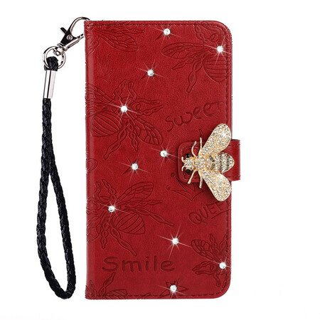 Samsung Galaxy A20s Smile Bee Charm Case
