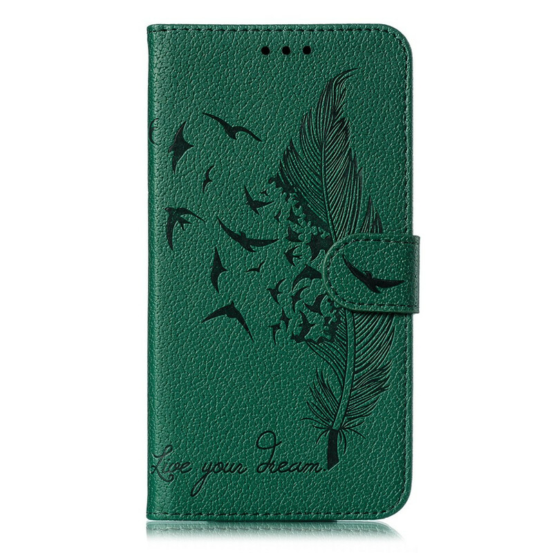 Capa Samsung Galaxy A20s Leatherette Live Your Dream