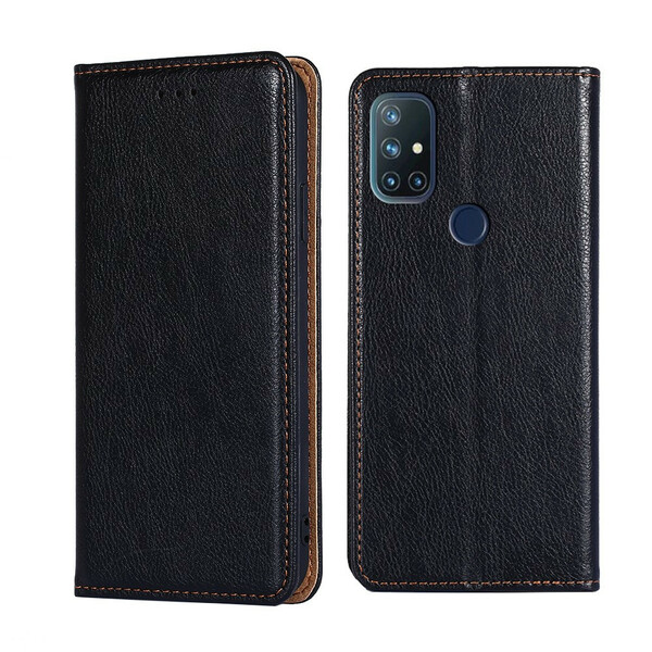 Capa Flip Cover OnePlus Nord N10 Estilo Couro Fino