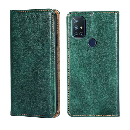 Capa Flip Cover OnePlus Nord N10 Estilo Couro Fino