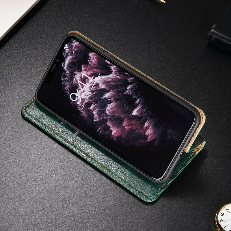 Capa Flip Cover OnePlus Nord N10 Estilo Couro Fino Capa Flip Cover OnePlus Nord N10 Estilo Couro Fino