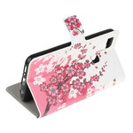 Capa OnePlus Nord N100 Flores Tropicais