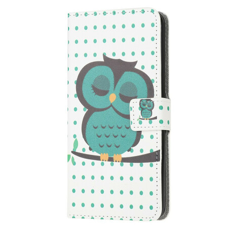 Capa OnePlus Nord N100 Coruja Adormecida
