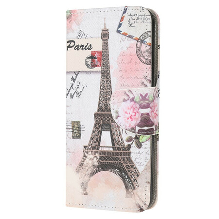 Capa OnePlus Nord N100 Retro Torre Eiffel