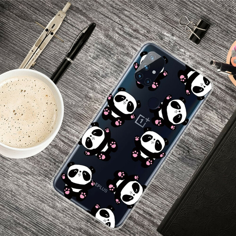 OnePlus Nord N100 Case Top Pandas Divertimento