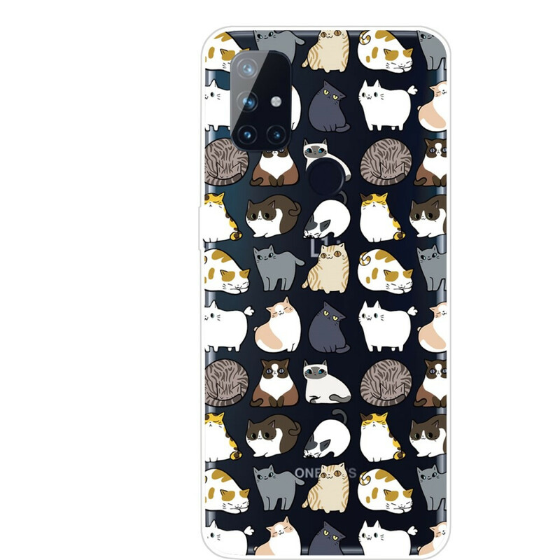 OnePlus Nord N100 Case Top Cats