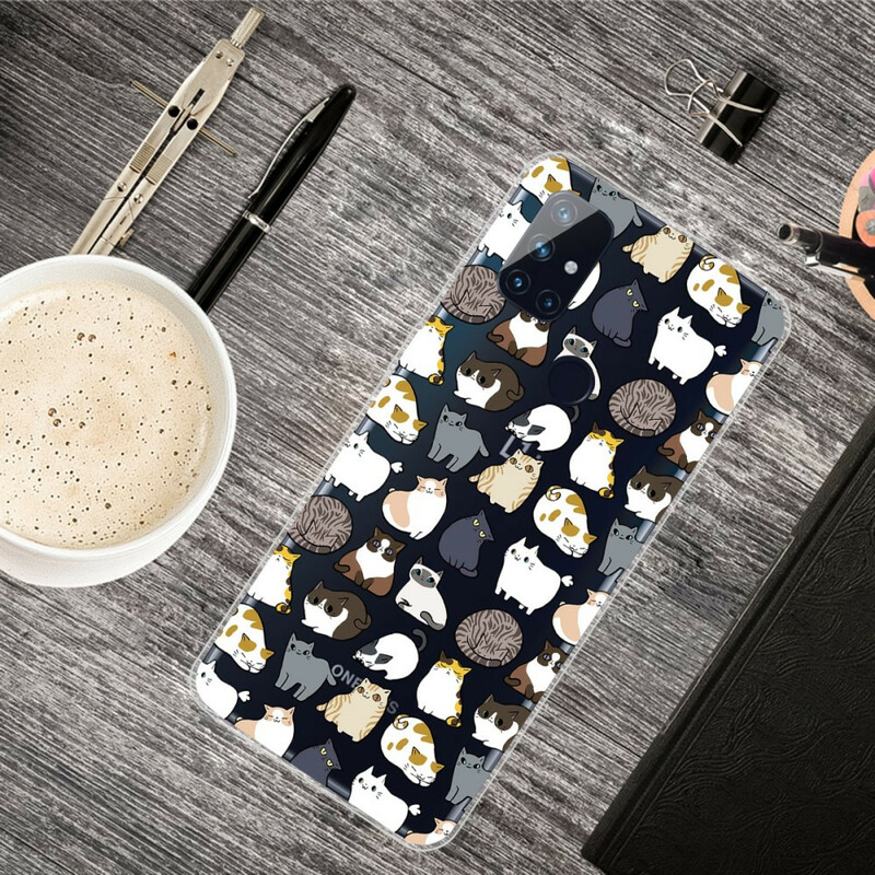OnePlus Nord N100 Case Top Cats