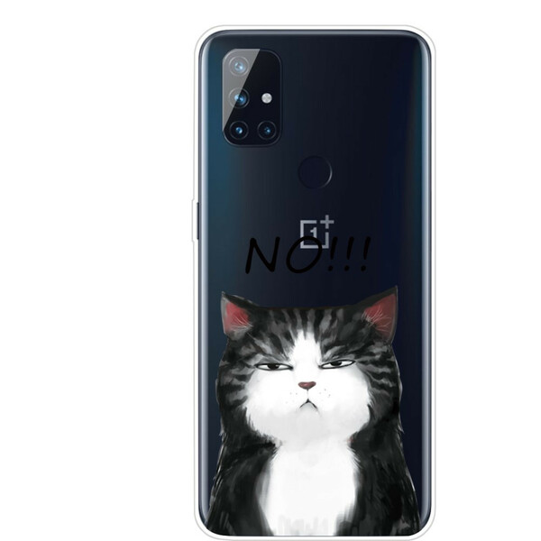 Capa OnePlus Nord N100 O gato que diz não