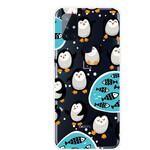 OnePlus Nord N100 Case Penguins e Peixes