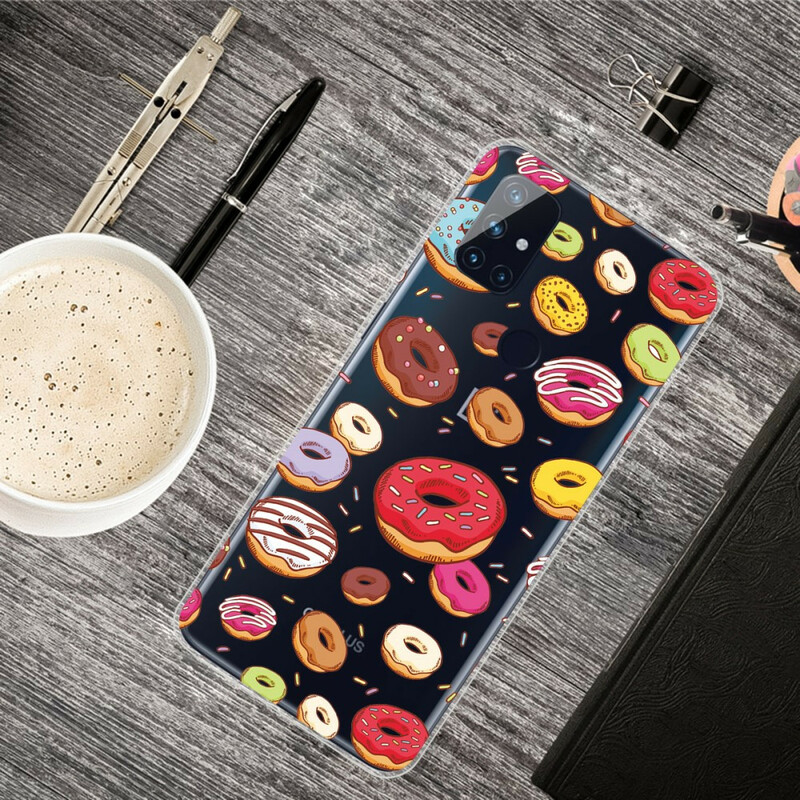 Capa OnePlus Nord N100 Love Donuts
