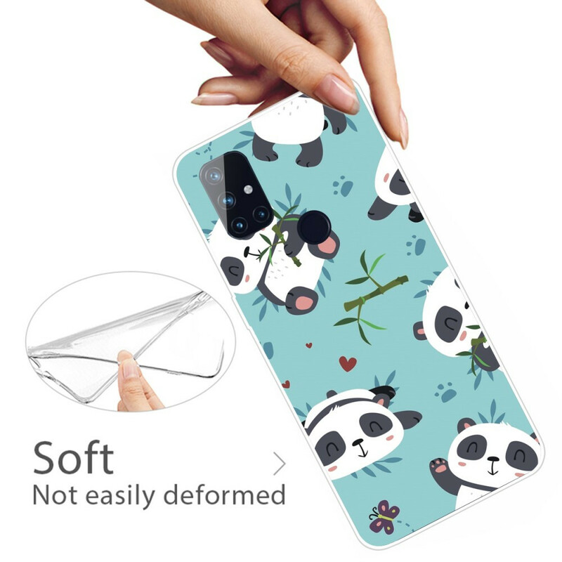 OnePlus Nord N100 Case Pandas