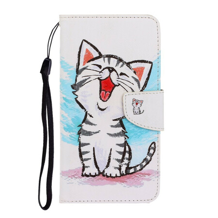 Samsung Galaxy M11 Capa de cinta colorida Kitten M11