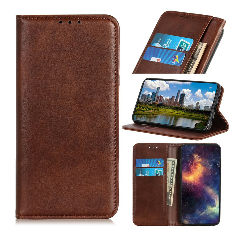 Capa Flip Cover Sony Xperia 5 II Split Leather Elegance