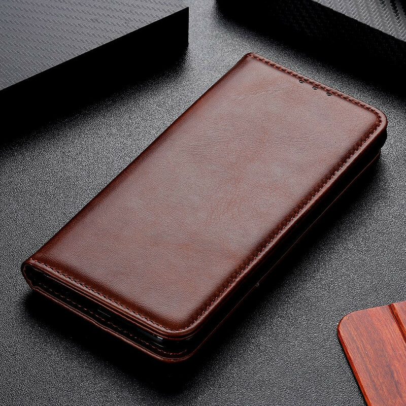 Capa Flip Cover Sony Xperia 5 II Split Leather Elegance