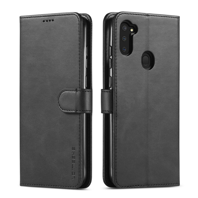 Samsung Galaxy M11 Case LC.IMEEKE Efeito Couro