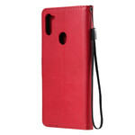Samsung Galaxy M11 Capa de Couro Padrão Samsung Galaxy M11 Capa de Couro Padrão