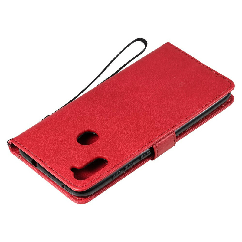 Samsung Galaxy M11 Capa de Couro Padrão Samsung Galaxy M11 Capa de Couro Padrão