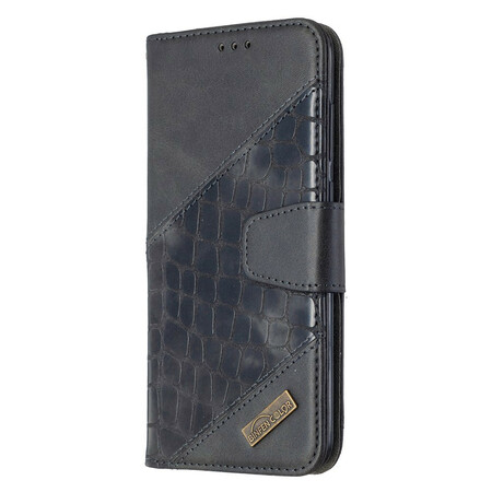 Capa clássico de pele de crocodilo Samsung Galaxy M11
