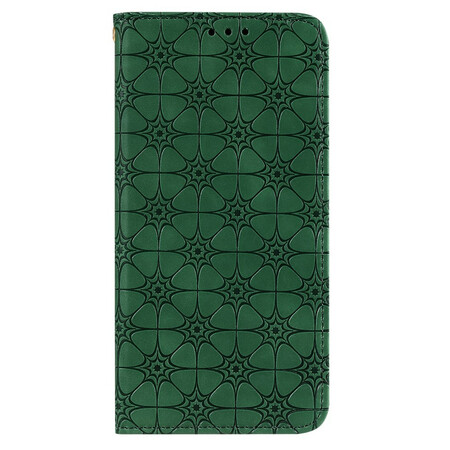 Tampa Flip Cover Samsung Galaxy M11 Flores Barrocas
