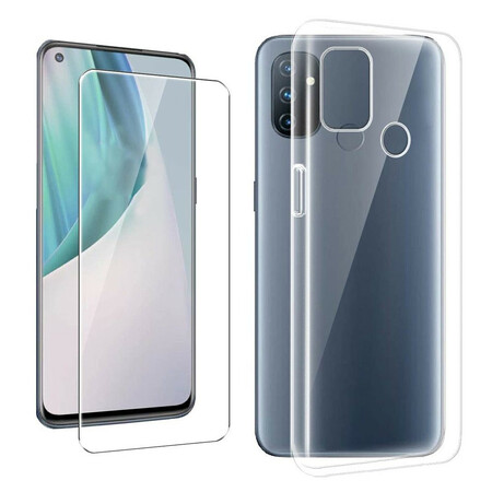Capa OnePlus Nord N100 Capa Combo e Ecrã de vidro temperado