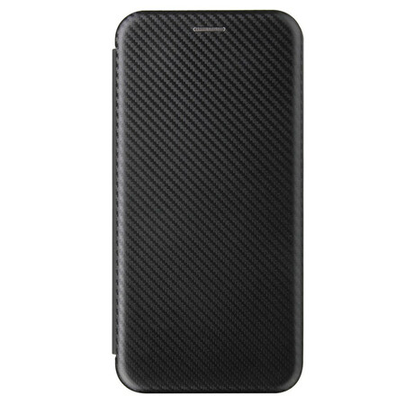 Tampa Flip Cover OnePlus Nord N100 Fibra de Carbono