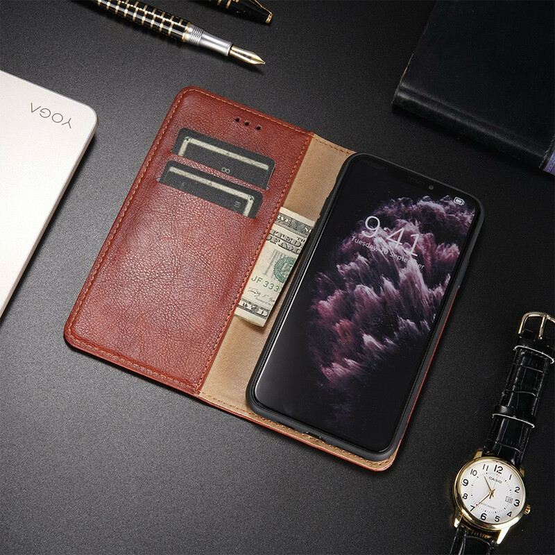 Capa Flip Cover OnePlus Nord N100 Estilo Couro Fino