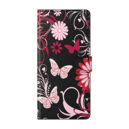 Honor 10X Lite Case Butterflies e Flores