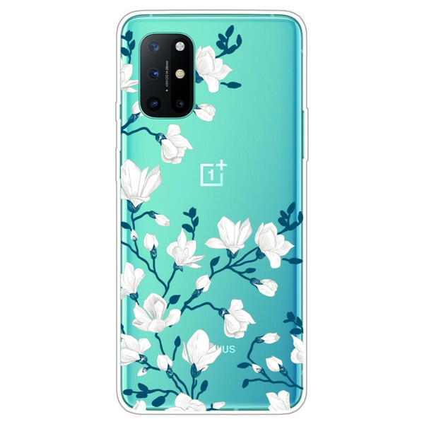 OnePlus 8T Case White Flowers