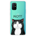 Capa OnePlus 8T O gato que diz não