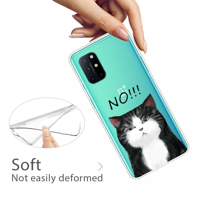 Capa OnePlus 8T O gato que diz não