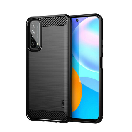 Huawei P Smart 2021 Capa de Fibra de Carbono Escovado MOFI