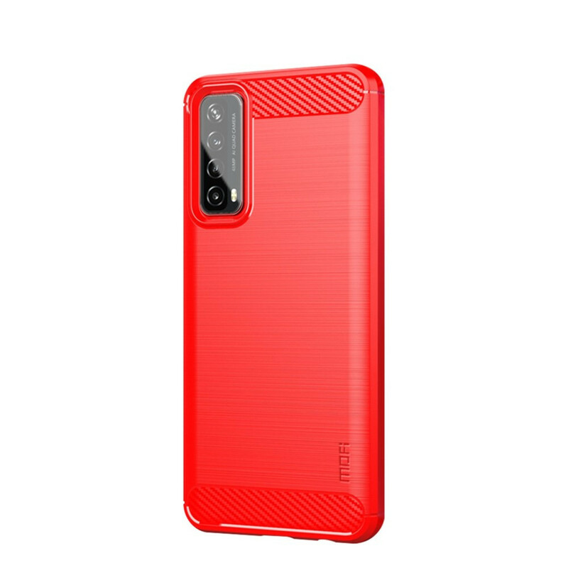 Huawei P Smart 2021 Capa de Fibra de Carbono Escovado MOFI