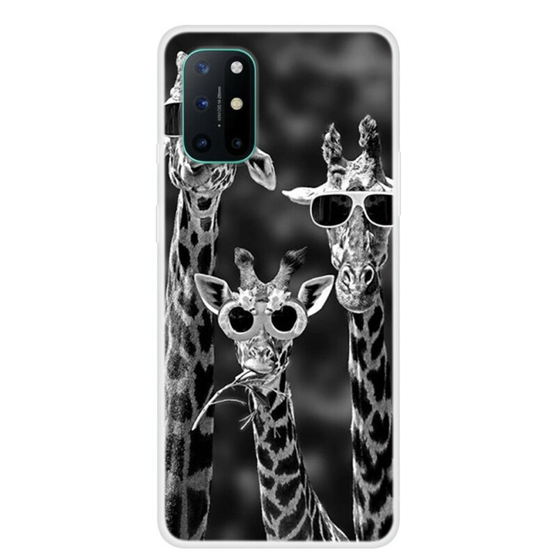 OnePlus 8T Cobertura de Girafas com Óculos