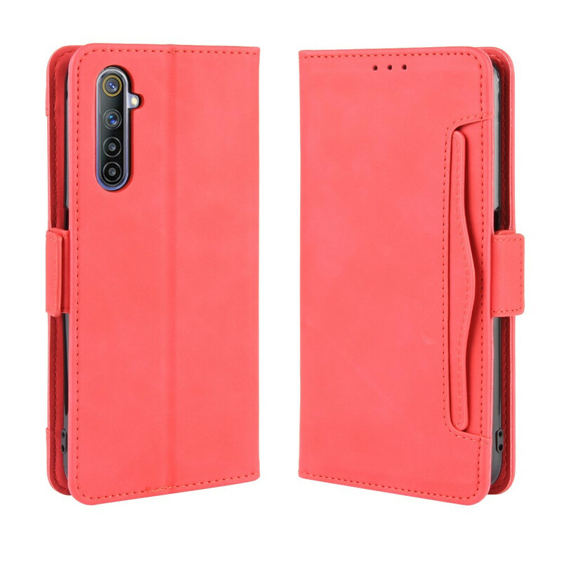 Realme 6 Capa Multi-Cartão de Primeira Classe