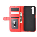 Capa de Textura em Couro Realme 6