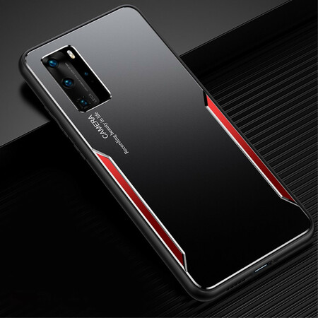 Capa Huawei P40 Pro Design de Alumínio Híbrido