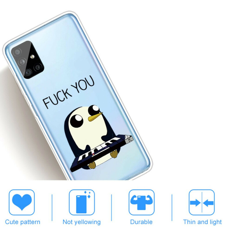 Samsung Galaxy A51 Case Penguin Fuck You