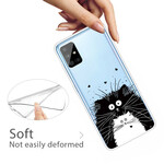 Capa Samsung Galaxy A51 Olhe para os Gatos