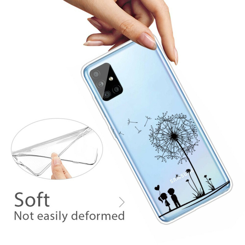 Samsung Galaxy A51 Case Dandelion Love