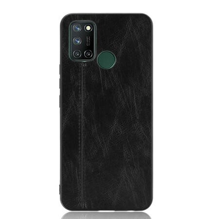Realme 7i Costura de Estilo de Couro