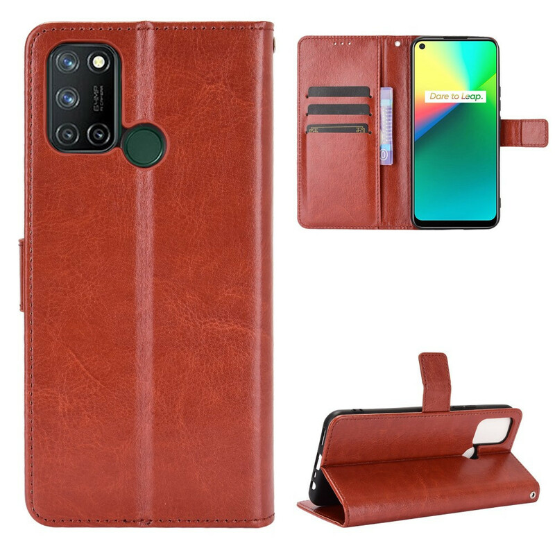 Capa de Couro Realme 7i Flashy Leatherette
