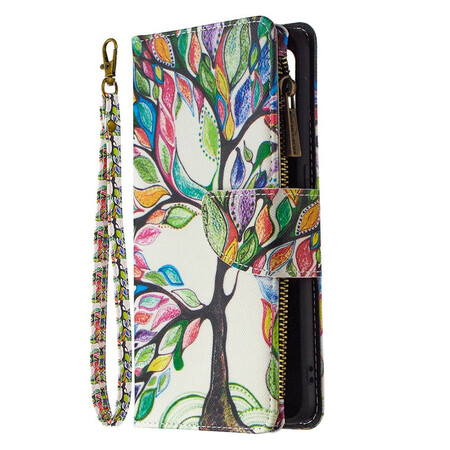 Case Oppo Find X2 Lite Zipped Pocket Tree