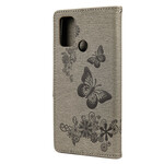 Oppos A53 / A53s Butterflies Only Case with Strap