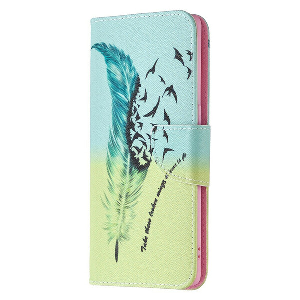 Oppo Find X2 Neo Feather Learn To Fly Case